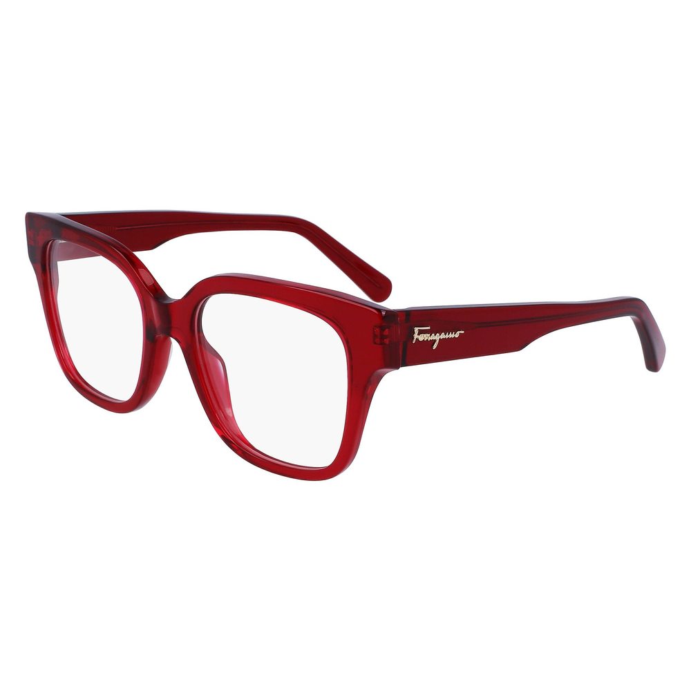 NEW Salvatore Ferragamo SF 2952 612 Crystal Burgundy Eyeglasses 53/19/140